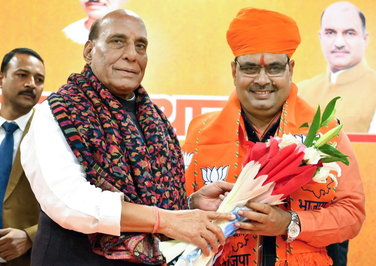 Bhajan Lal Sharma is new CM of Rajasthan