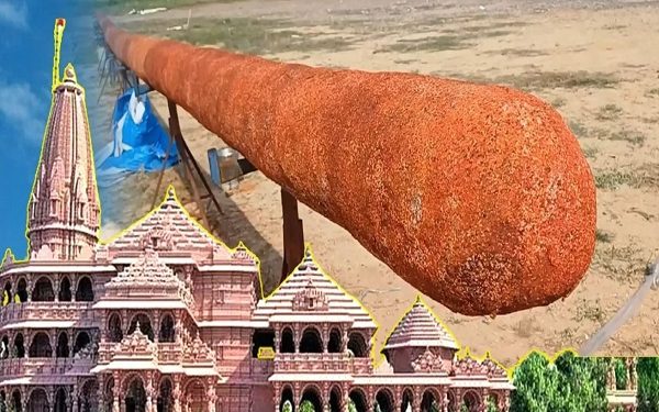 108 feet long incense stick leaves from Gujarat to Ayodhya