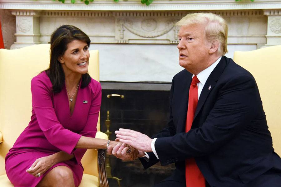 Nikki Haley questions Donald Trump's mental fitness