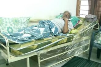 SON LEFT HOME AND AILING FATHER