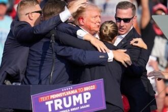 FIRING AT DONALD TRUMP