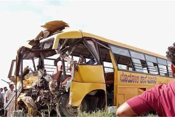 SCHOOL BUS ACCIDENT