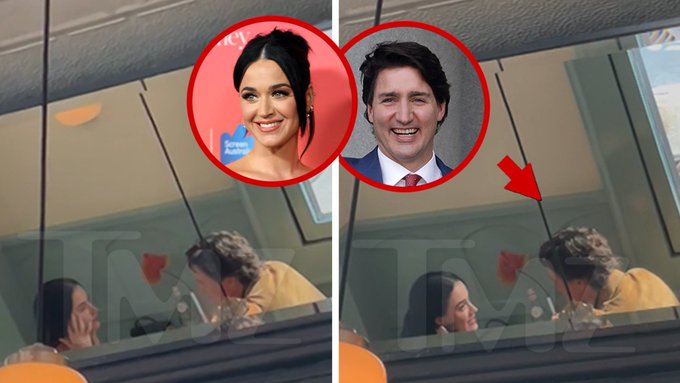 Justin Trudeau और Katy Perry