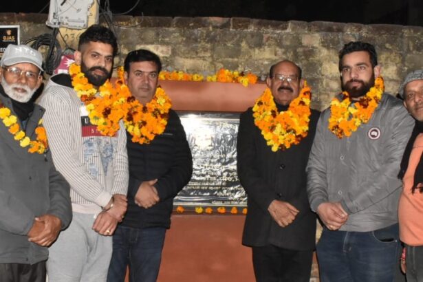 CABINET MINISTER भगत ने 30 लाख के प्रोजेक्टों के नींव पत्थर रखे