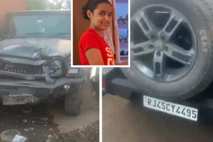 जॉगिंग कर रही इंडियन एयर फ़ोर्स स्टूडेंट को थार ने कुचला