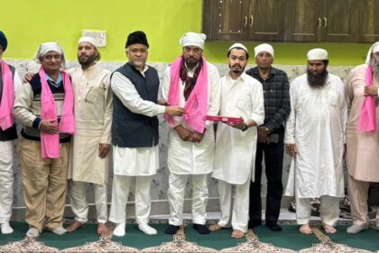 EID CELEBRATED : AKHTAR SALMANI WELCOMED CHAUDHRY SURENDRA