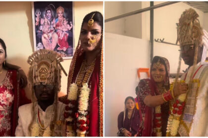 HIMACHALI KNOT WITH AFRICAN : हिमाचली लड़की ने की अफ्रीका के नडाला से शादी