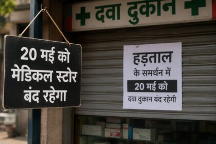 BIG NEWS : जरूरी दवा आज ही खरीद लें, 20 मई को बंद रहेंगे देशभर के मेडिकल स्टोर