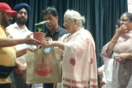 LION SM SINGH को 77 बार रक्तदान करने पर विशेष सम्मान