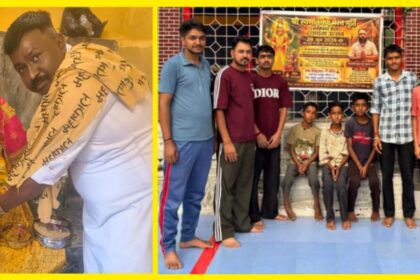 bhairav mandir : उत्तर भारत के प्रथम श्री स्वर्णाकर्षण भैरव मंदिर में मूर्ति स्थापना