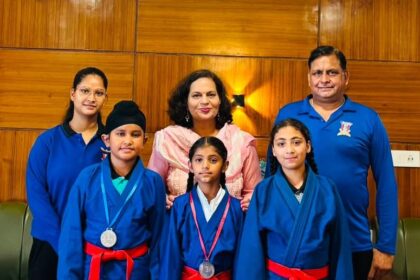 Cambridge International School, नकोदर के छात्रों का सब जूनियर स्टेट कुराश चैंपियनशिप में शानदार प्रदर्शन
