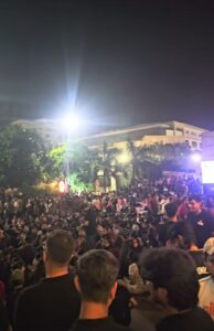 CHITKARA UNIVERSITY में 2 छात्राओं की कथित आत्महत्या के बाद आधी रात को हज़ारों छात्रों ने विरोध -प्रदर्शन शुरू किया, रजिस्ट्रार मौके पर