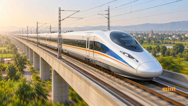 Bullet Train India टेस्टिंग मई 2027 तक: दिल्ली से लखनऊ 2 घंटे, वाराणसी पहुंचे 3.30 घंटे में