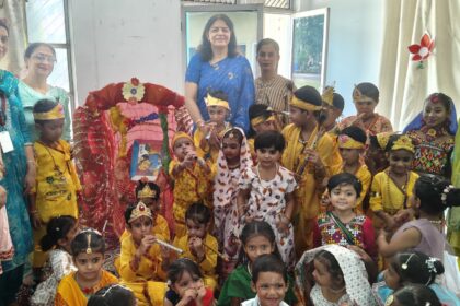 SDP Girls Sr. Sec. School & GGDSD मॉडल स्कूल में उत्साह से मनाई गई जन्माष्टमी