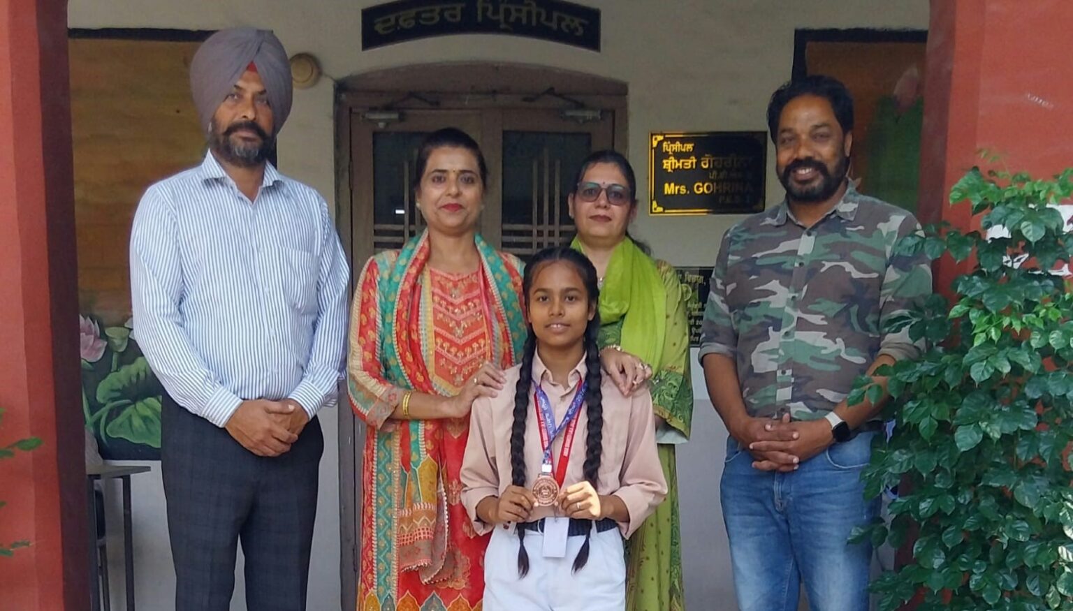 NEHRU GARDEN की स्टूडेंट ने खेडां वतन पंजाब दीयां वुशु अंडर-17 में ब्रॉन्ज़ मेडल जीता